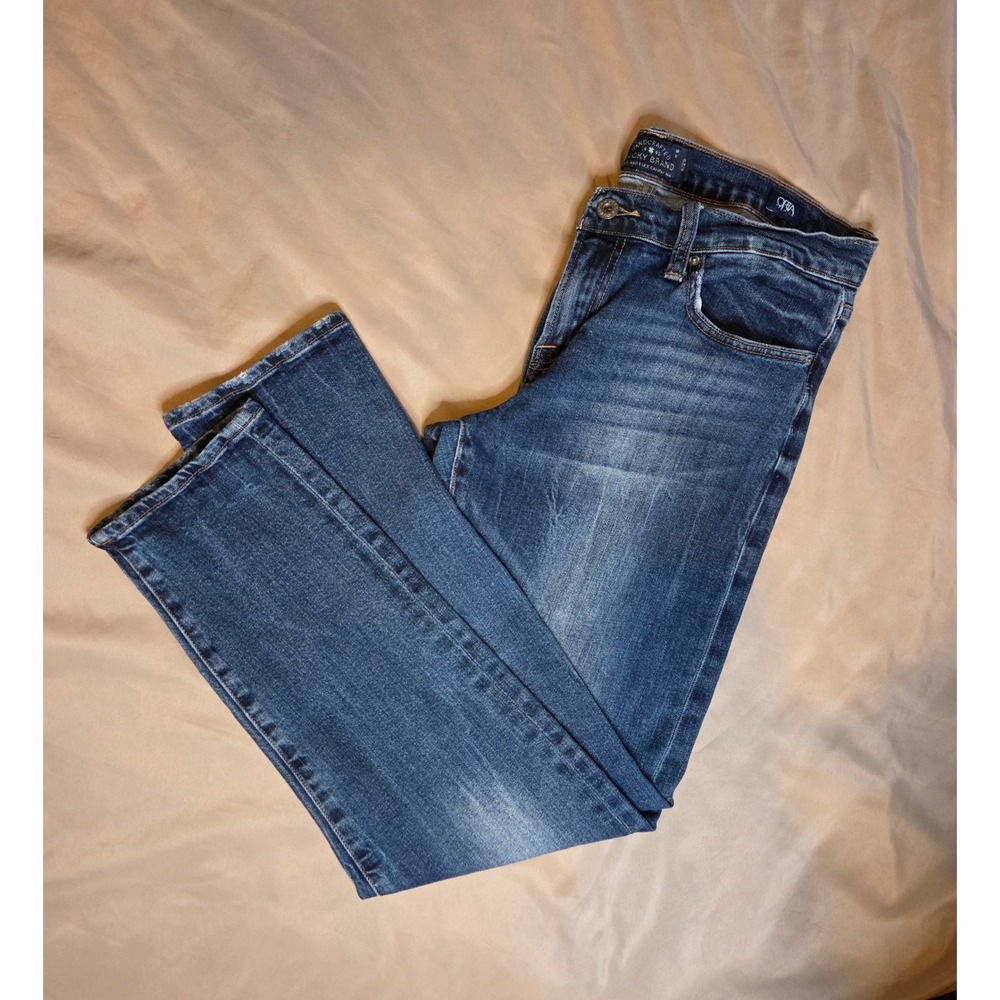 Lucky Brand Sienna Cigarette Jeans Blue Medium Wash Slim Fit 16P